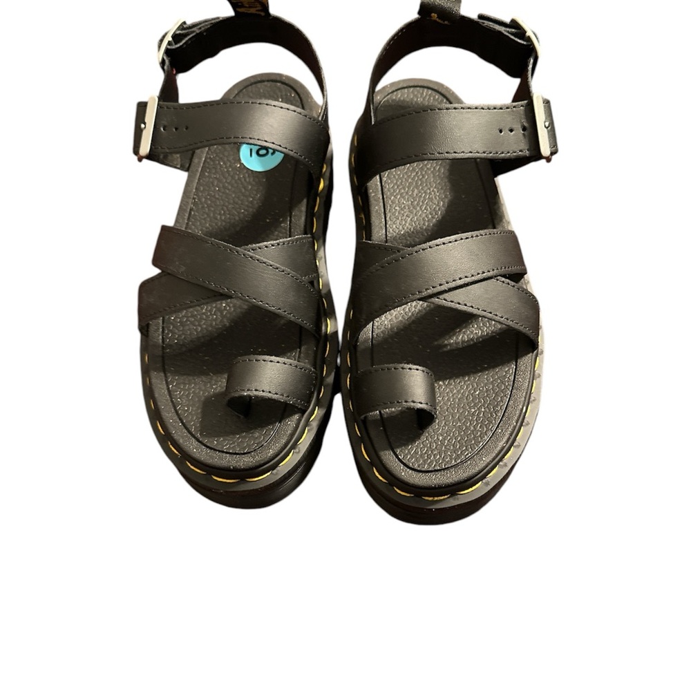 WOMENS DR MARTENS "AVRY" ANKLE STRAP-TOE LOOP SANDALS/SHOES